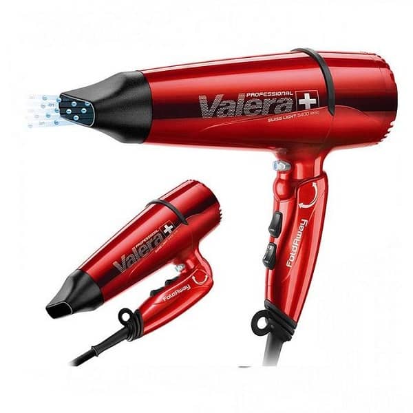 1 سشوار والرا سری Swiss Light مدل 5400T Fold Away Inoic red 